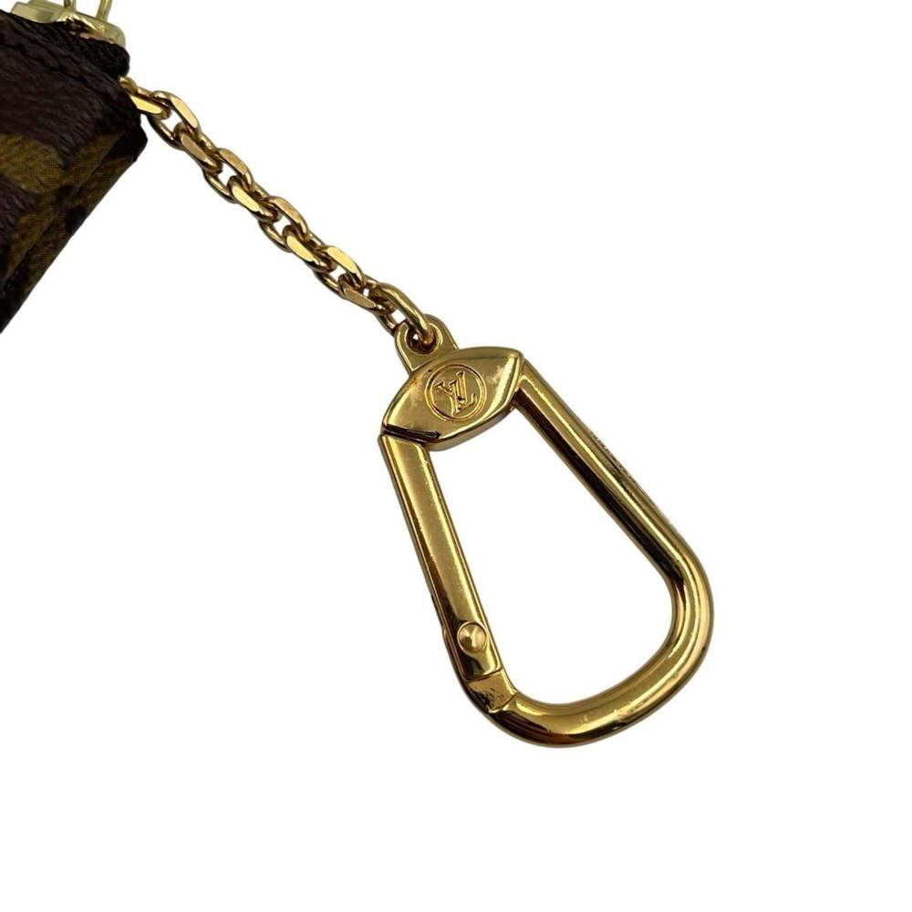 LOUIS VUITTON Brown Monogram Canvas Pochette Mini Bag - Picture 6 of 9